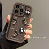 Cute Briquette Biscuit Drop-resistant Soft Phone Case