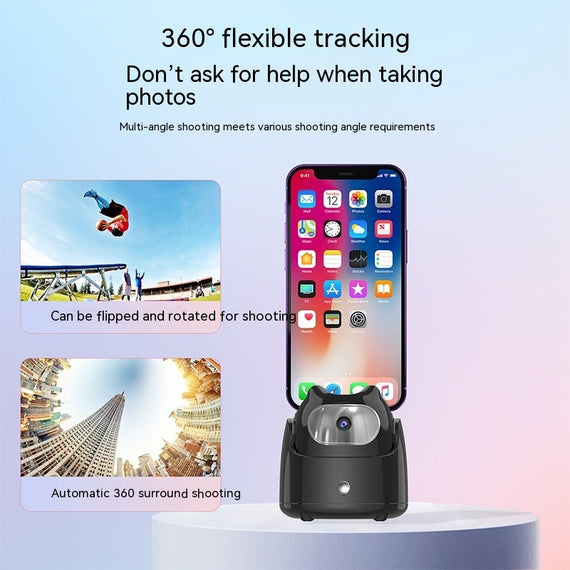 Handy-Selfie-Stick 360-Grad-Drehständer für Live-Streaming