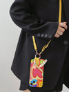 Graffiti Love Rainbow Crossbody New Creative Soft Shell