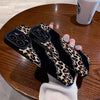 Niche Leopard Vertical Pattern Drop-resistant Phone Case
