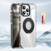 Phone Case Transparent 360 Magnetic Rotating Bracket Drop-resistant