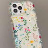 Floral Transparent All-inclusive Space Phone Case