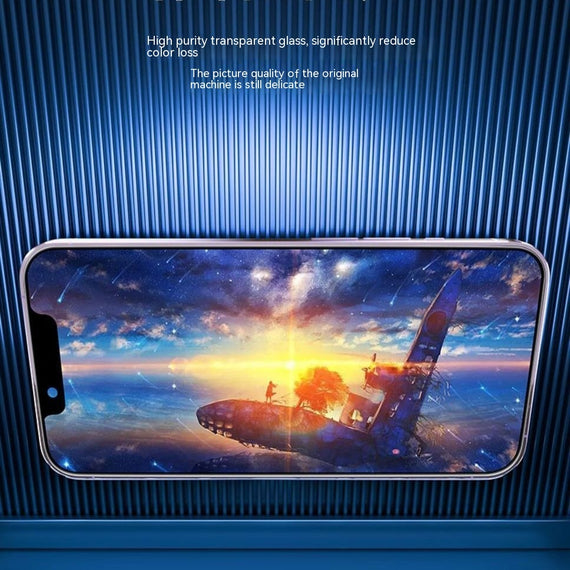 Gehärtetem Film Zweite Aufkleber Handy Film Staub Entfernung Lager Gehärtetem Film Ziehen