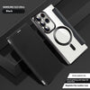 Electroplated Wireless Magnetic Business Flip Leather Case