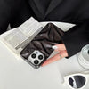 Matte Plating Solid Color Phone Case Water Ripple