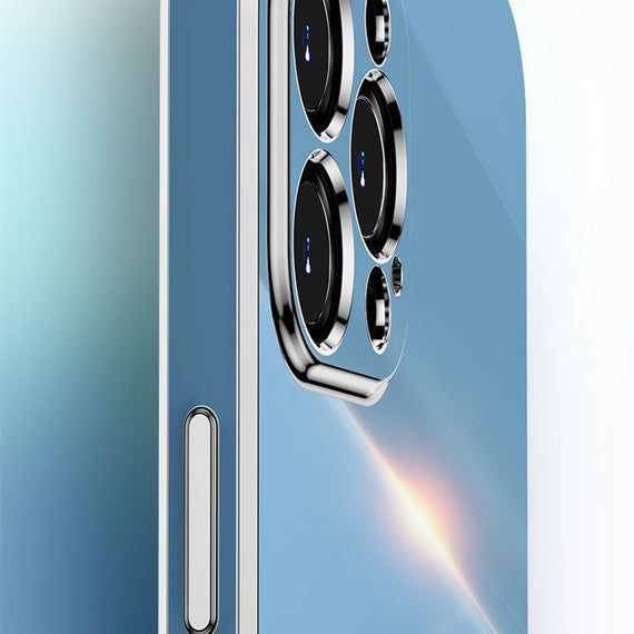Étui pour téléphone portable, nouveau, bord droit, galvanoplastie, tout compris