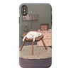 Embossed Cat Net Red Cartoon Mobile Phone Case