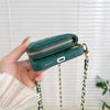 Crossbody Card Insert Case Luxury Rhombus Lamb Skin