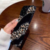 Niche Leopard Vertical Pattern Drop-resistant Phone Case
