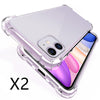 Coque de protection 12 emplacements pour cartes en silicone souple transparent