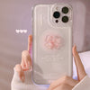 Bow Knot Mobile Phone Stereo Crystal Silicone