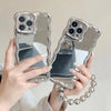 Coque souple en silicone avec miroir tendance
