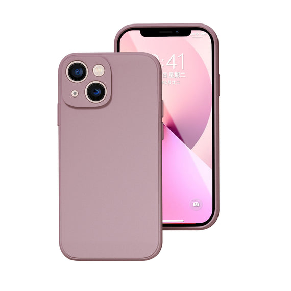Coque de protection givrée en TPU souple de couleur unie