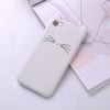Cat ears and whiskers phone case