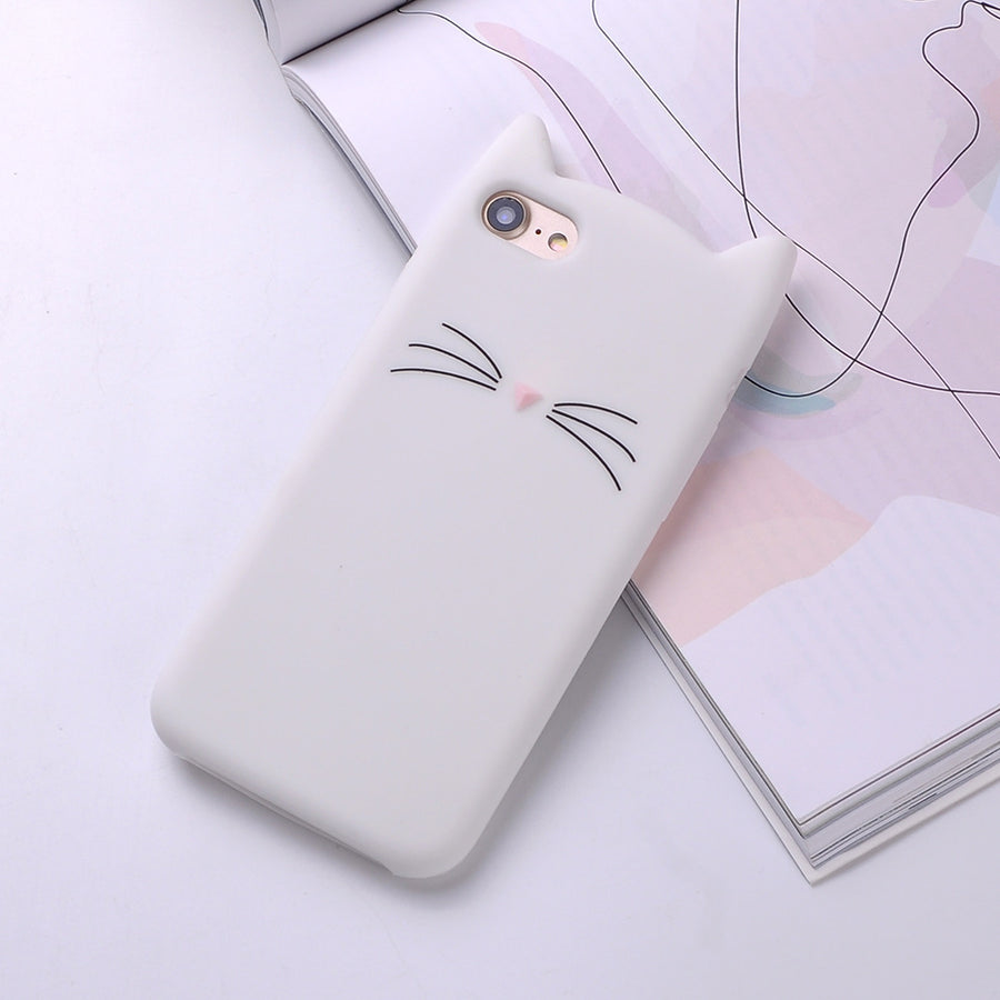 Cat ears and whiskers phone case