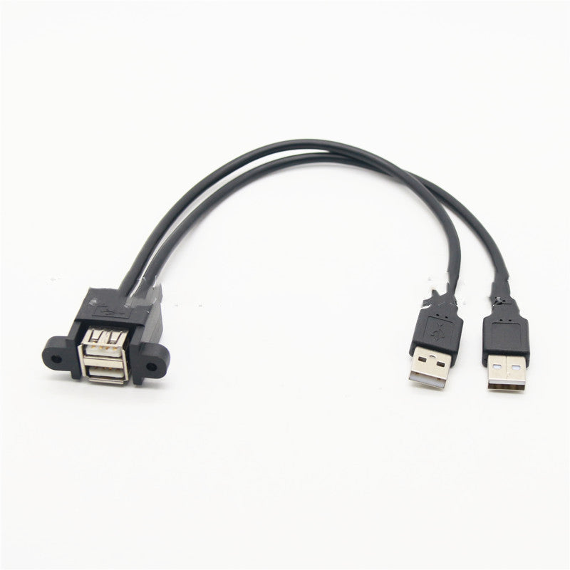 USB 20-Kabel Dual-Port-USB-Verlängerungskabel