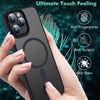 Magnetic Frosted Phone Case Drop Protection Cover