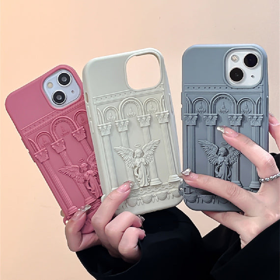 Coque de téléphone rétro euro-américaine Wind Angel