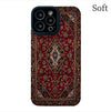 Persian Carpet Pattern Lambskin Phone Case
