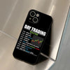 English Grid He Back Cover Painted Drop-resistant Phone Case