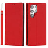 Étui en cuir Litchi pour Galaxy S24 Ultra
