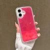 Simple Luminous Glitter Powder Quicksand Drop-resistant Hard Shell Phone Case