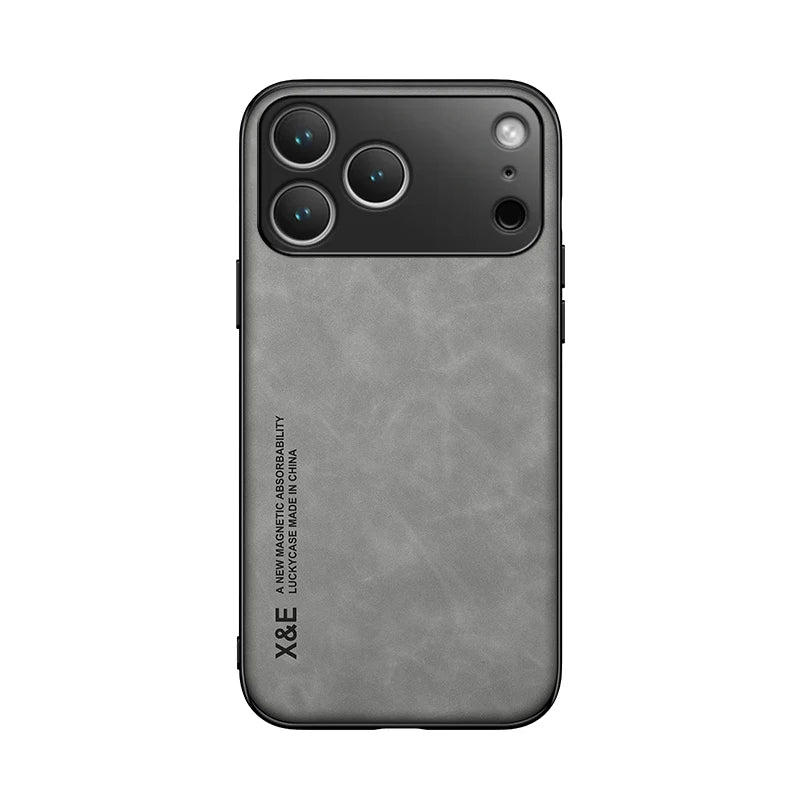 Leather Sheepskin Soft Case For iPhone 17 Pro Max 17 Air 16 Pro Max 16 Plus 16e 16Pro 17Pro Max Cover Frame Shockproof Cases
