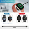 Charger for Fitbit Versa 3 & 4/ Sense 1 & 2 Charging Cable Replacement USB Cord Dock Adapter Magnetic 3.3ft Smartwatch Accessory