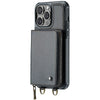 Wallet Case with Card Holder for iPhone 16 15 14 13 12 11ProMax RFID Blocking PU Leather Folio Shockproof Cover Strap Zipper
