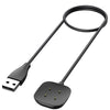 Magnetic Watch Charger for Fitbit Versa 3 Charging Cable Replacement USB Cord Dock Adapter For Fitbit Sense Smartwatch Accessory