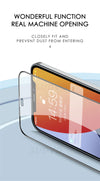 Full Cover Protective Glass On For iPhone 11 12 Pro XS Max X XR Screen Protector On For iPhone 7 8 6 Plus SE 2020 11 12 Glass