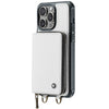 Wallet Case with Card Holder for iPhone 16 15 14 13 12 11ProMax RFID Blocking PU Leather Folio Shockproof Cover Strap Zipper