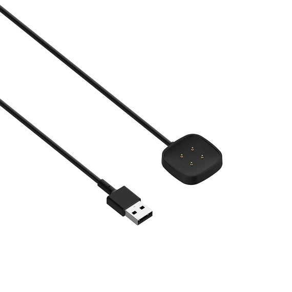 Charger For Fitbit Versa 3&4/ Sense 1&2 Charging Cable Replacement USB Charger Dock Stand Adapter Magnetic Smartwatch Accessory