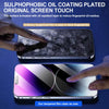 NNBILI 3 Tempered Glass Films+3 Lens Films Suitable For iPhone 16 15 14 13 12 Pro Max Mini Phone Protection Tempered Glass Film