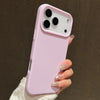 Candy Color Silicone Protective Phone Case For iPhone 17 Pro Max 17 Air 17 Pro Shockproof Matte Soft TPU Bumper Back Cases Cover