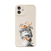 Simple Abstract Flower Silicone Phone Shell