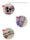 Coque de téléphone à motif de fleurs peintes à l'huile Advanced Art