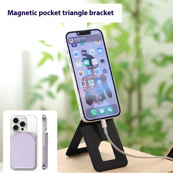 Live Selfie Multifunktionaler Handyhalter aus Leder