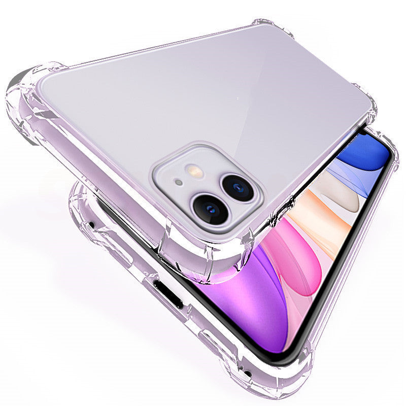 Coque de protection 12 emplacements pour cartes en silicone souple transparent
