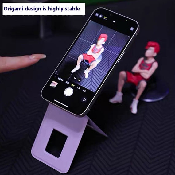 Live Selfie Multifunktionaler Handyhalter aus Leder