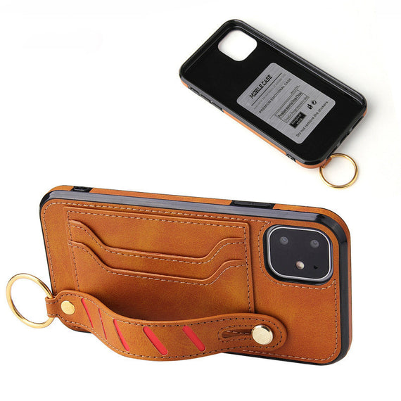 Étui en cuir pour téléphone portable