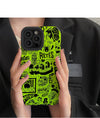 European And American Wave Brand Graffiti English Cartoon Phone Case