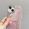 Coque de protection pour téléphone à motif papillon électrolytique