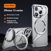 Z-type Metal Bracket Magnetic Phone Case