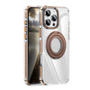 Phone Case Transparent 360 Magnetic Rotating Bracket Drop-resistant