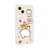 Corgi Cartoon Silicone Soft Cover Phone Case