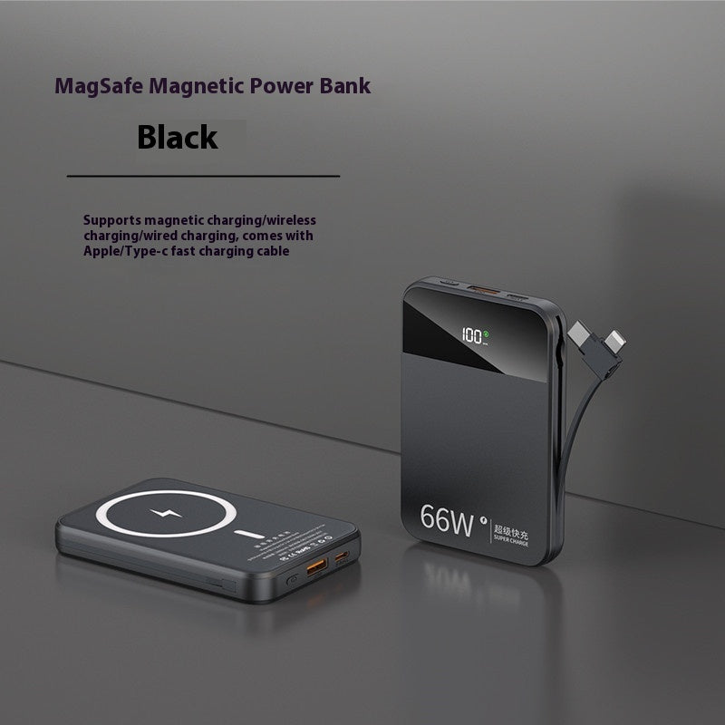Magsafe Magnetic Wireless With Cable 66W Super Fast Charge Power Bank