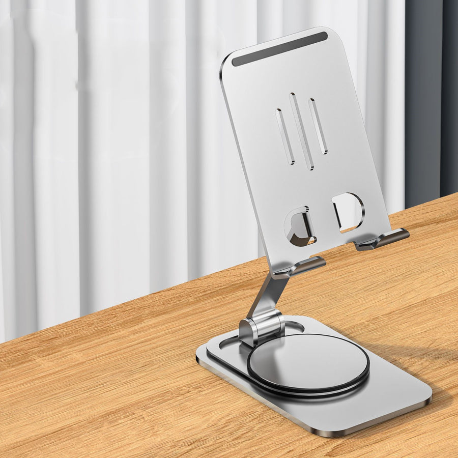 Metal Aluminum Alloy Rotating Mobile Phone Bracket Foldable Desktop