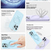 Liquid Silicone Magnetic Bracket Phone Case Applicable Anti-fall