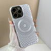 Coque de téléphone respirante, dissipation thermique, réseau, chargement magnétique, sensation de peau, housse de protection